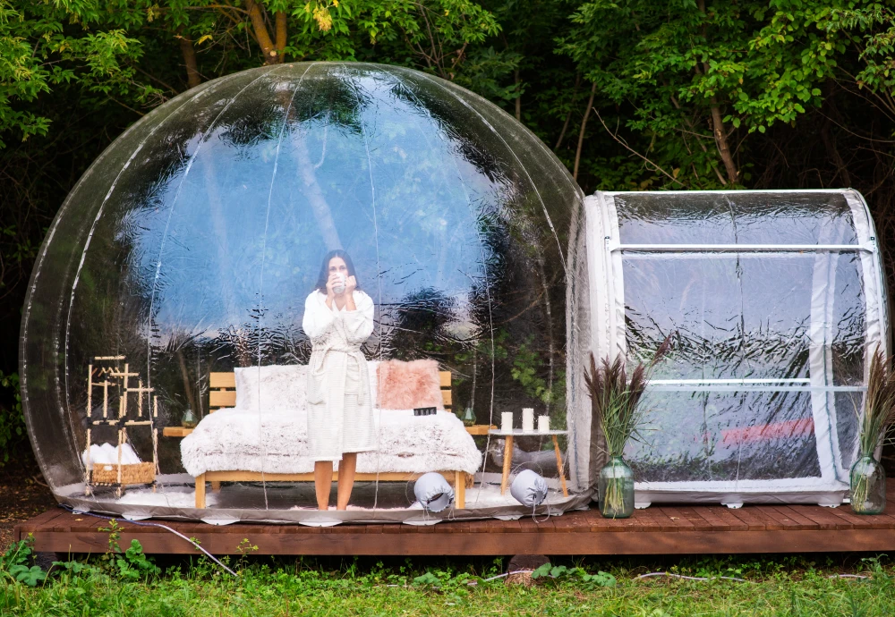 bubble tent pop up